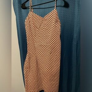 Levi’s checkered dress